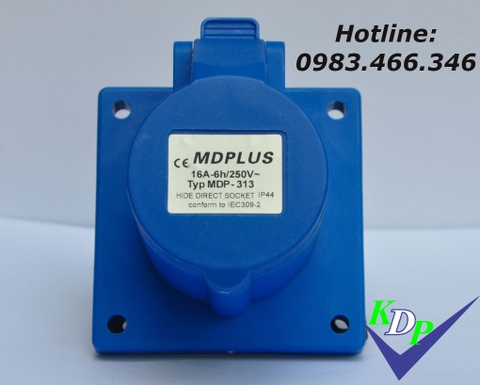 Ổ cắm cố định 3 chân MDP313