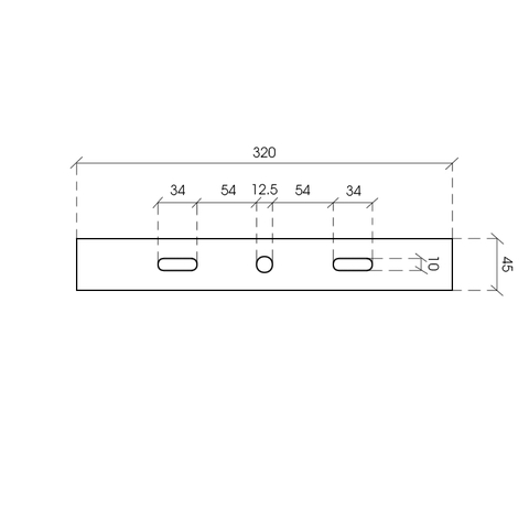 Đèn pha module COB Oem Philips - 250W (5*50w)