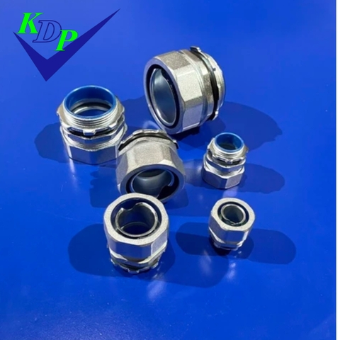 Đầu nối ống ruột gà kín nước vào hộp điện AGTEK 1  inch phi 25 DPJ-100