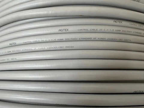 Không lưới 30x0.75 - Dây cáp điều khiển không lưới chống nhiễu RVV 30x0.75 AGTEK