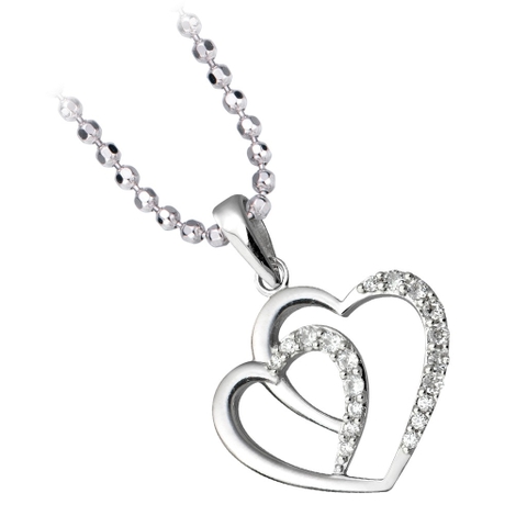 Mặt dây chuyền Bạc đính đá CZ PNJSilver XMXMK000047