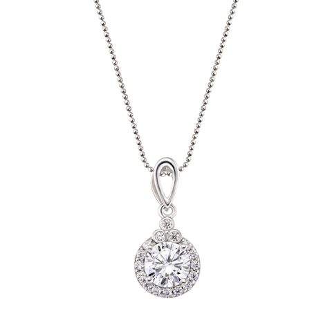 Mặt dây chuyền Bạc đính đá CZ PNJSilver