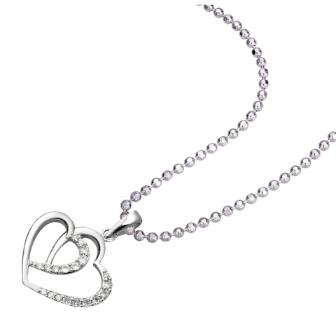 Mặt dây chuyền Bạc đính đá CZ PNJSilver XMXMK000047