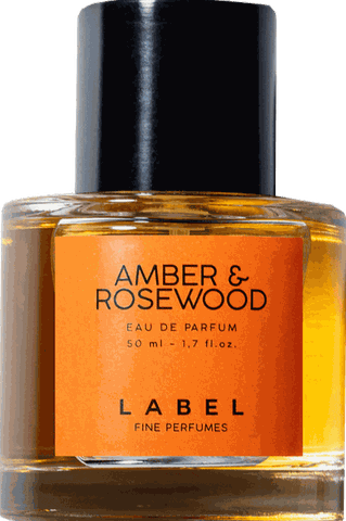 Label Amber & Rosewood