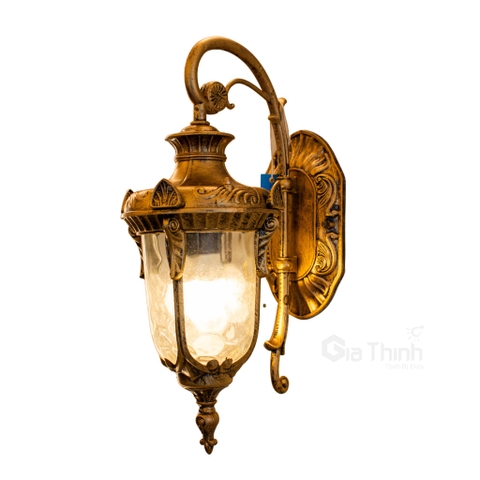 Đèn cột nhôm 2910 màu vàng