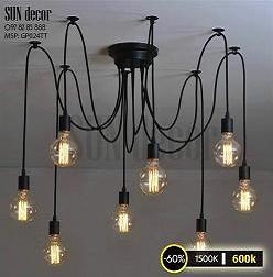 Đèn chùm nhện-8 bóng