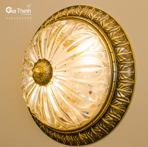 Đèn ốp trần đồng