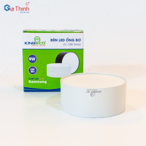 Ống bơ KingEco vỏ trắng