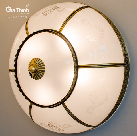 Đèn ốp trần đồng