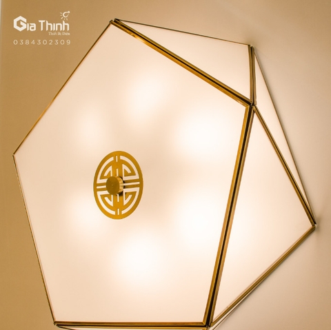 Đèn ốp trần đồng