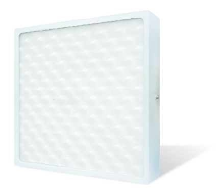 Ốp trần 12W Sunmax vuông 3D ánh sáng trắng(BH24T)