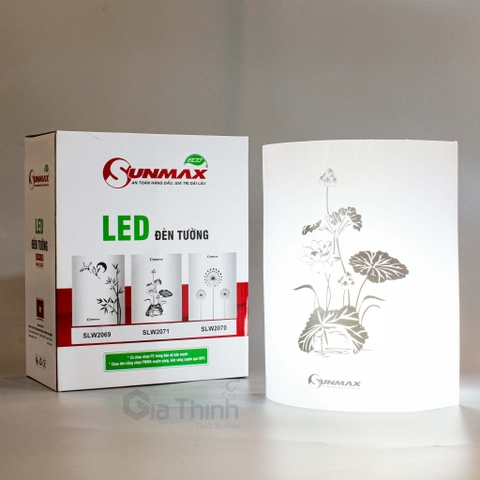 Đèn led gắn tường Sunmax 6W