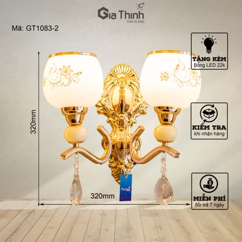 Đèn trang trí GT1083 tay đôi