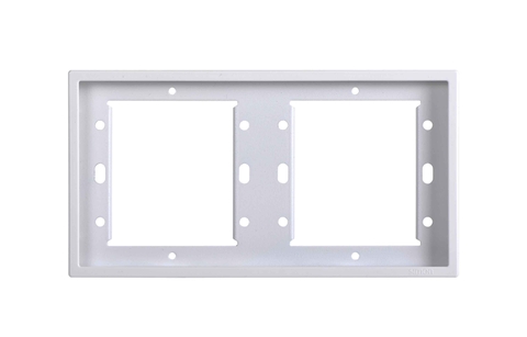 Khung viền đôi cho công tắc ổ cắm i7 Simon màu Champange