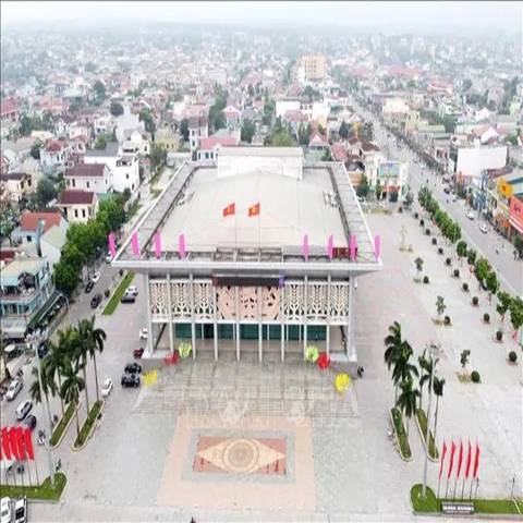 Công trình Quảng trường - Nhà văn hóa trung tâm tỉnh Quảng Trị