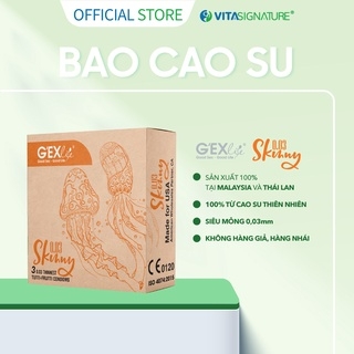 Bao cao su G'EXlife Skinny (Hộp 3 cái)