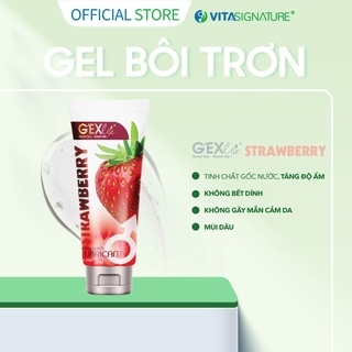 G'EXlife Gel bôi trơn Strawberry (Tuýp 100ml)