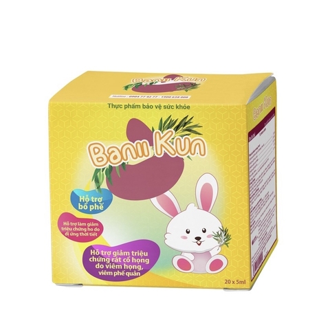 Combo 2 hộp 	Siro ho Baniikun (Hộp 20 gói x 5ml)