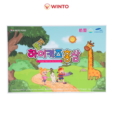 Nước hồng sâm trẻ em Punggi High Kids Red Ginseng