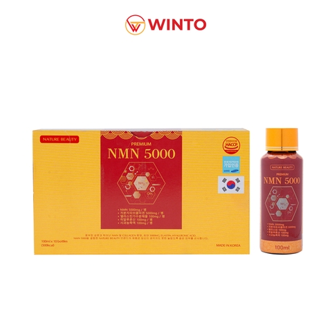 Nước uống Collagen NMN 5000mg Nature Beauty Hàn Quốc