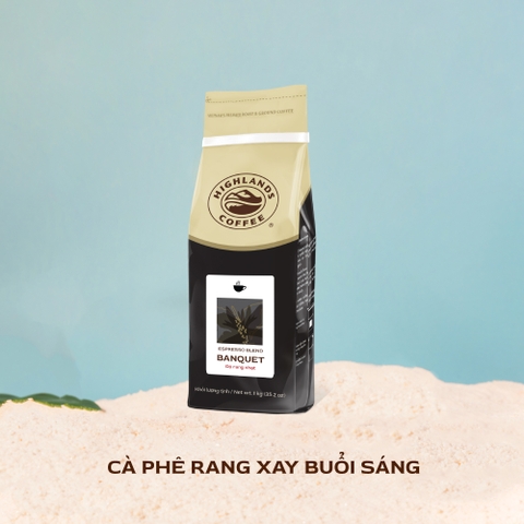 Cà phê bột Banquet Roast Highlands Coffee 1kg