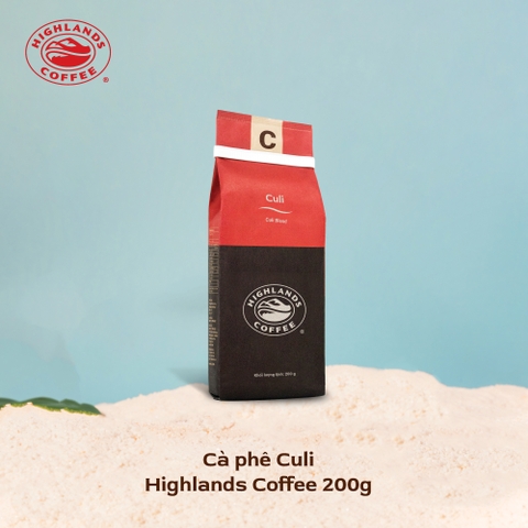 Cà Phê Rang Xay Culi Highlands Coffee 200g/gói