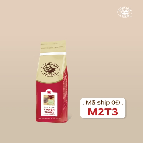 Cà Phê Bột Truyền Thống Highlands Coffee 1kg
