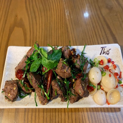 Bò nướng lá chúc