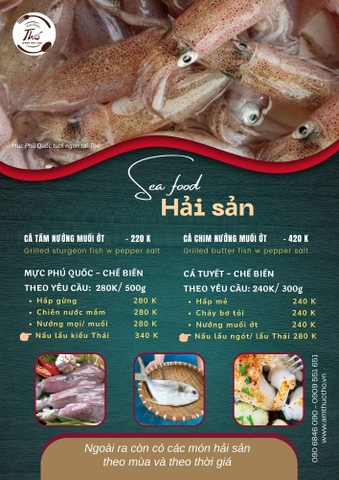 A - HẢI SẢN