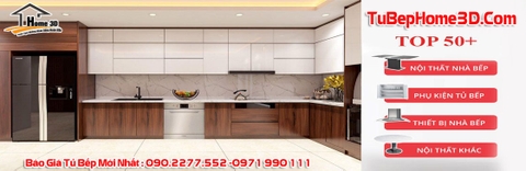 BÁO GIÁ TỦ BẾP, PHỤ KIỆN NĂM 2022 - HƯỚNG DẪN TÍNH CHI PHÍ CÁC LOẠI TỦ BẾP