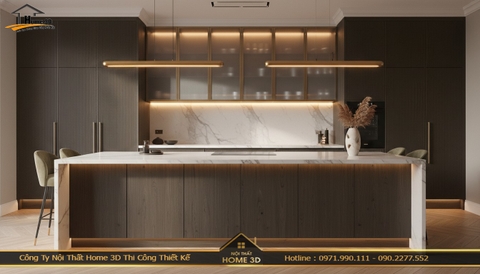 Thiết kế nội thất trọn gói & cải tạo tủ bếp chống ẩm The Park View