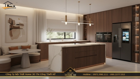 Thiết kế nội thất trọn gói & cải tạo tủ bếp chống ẩm số 7 Trần Phú