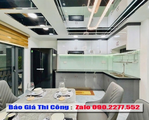 Thi công tủ bếp trọn gói tại Hải Dương cam kết chất lượng