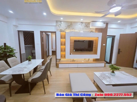 Báo giá tủ bếp gỗ công nghiệp tại Hải Dương thiết kế theo yêu cầu