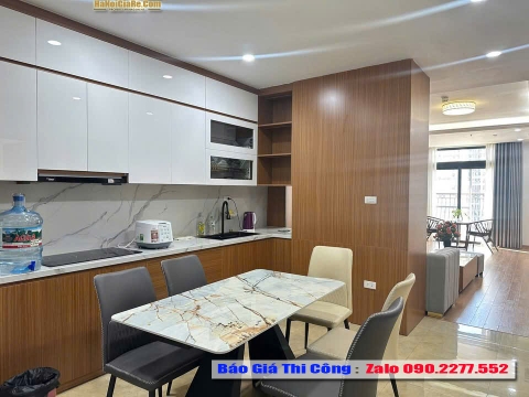 Báo Giá Thi Công Tủ Bếp Nội Thất Cho Biệt Thự Liền Kề Giá Tại Xưởng