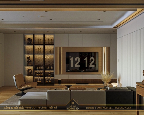 Nội Thất Chung Cư Hoàng Thành Tower: Thiết Kế Sang Trọng, Tinh Tế Cùng Home 3D