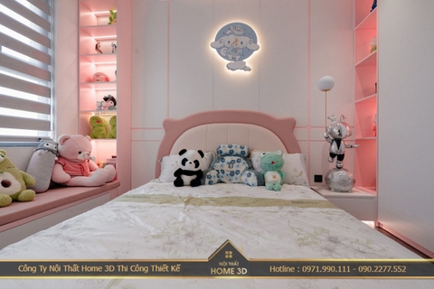 Nội thất chung cư 219 Trung Kính đẹp - Home 3D: Tiết kiệm chi phí, chất lượng cao