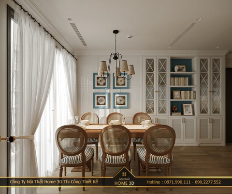 Thi công nội thất biệt thự sang trọng, đẳng cấp cùng Home 3D?