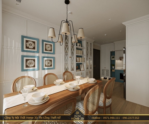 Dịch vụ thiết kế nội thất chung cư trọn gói với Home 3D?