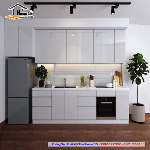 Báo Giá Tủ Bếp Gỗ Công Nghiệp Cánh Laminate Tại Hà Nội