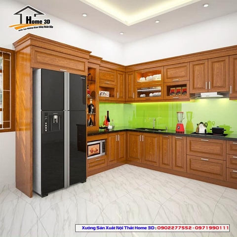 Tìm Đơn Vị Thi Công Tủ Bếp Theo Ngân Sách Của Bạn Với Nội Thất Home 3D