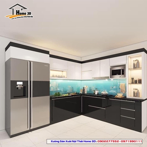 Nhận thiết kế tủ bếp theo yêu cầu tại Bắc Giang