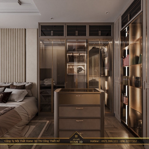 Thiết Kế Nội Thất Phòng 115m2 Chung Cư Bình Minh Garden Long Biên