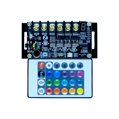Mạch LED 7 màu RGB 90A