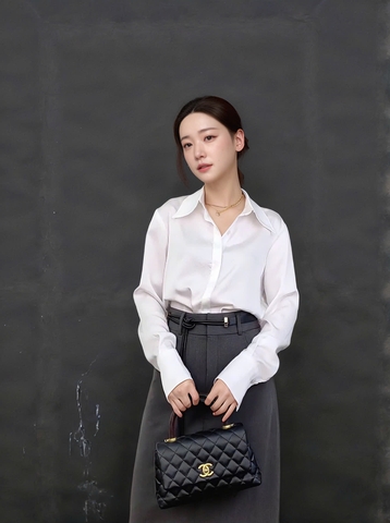 Áo Sơ Mi Lụa Enya