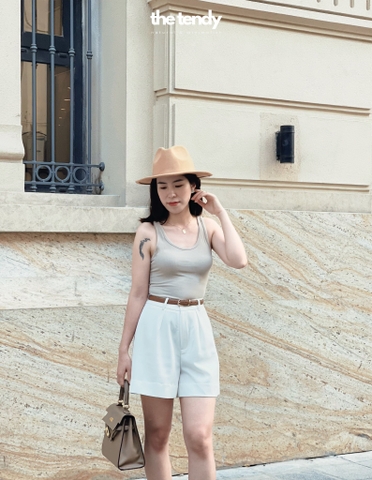 Quần short ngắn Pearly, quần short lưng cao, nhiều màu