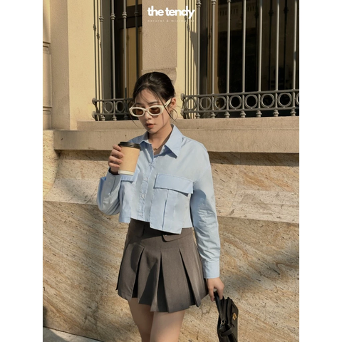 Chân váy tennis ngắn xếp ly ELLIE