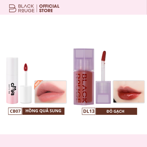 HỎA TỐC [SHINE BOX 1] Set Quà Tặng Black Rouge x Cat’s Lab – Box Son Chuẩn Gu