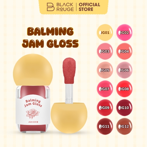 [MỚI] Son Bóng Dưỡng Ẩm Black Rouge Balming Jam Gloss - 3.2g