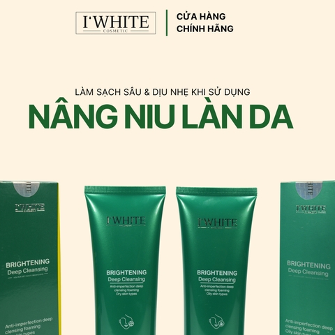 Kem rửa mặt I'White IW- 4001 (Dành cho da hỗn hợp và da dầu)